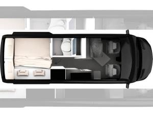 Mercedes-Benz Sprinter Frankia Yucon V-City 6.0 BD mit Aufstelldach