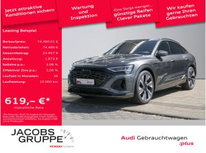 Audi Q8 Sportback 55 S line/Black+/Matrix/Pano/360°/HuD/22kW/22Zoll