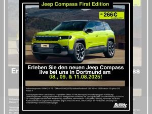 Jeep Compass NEW 💚FIRST EDITION 💫Hohe Ausstattungslinie✅ *SONDERMODELL* - GEWERBE-