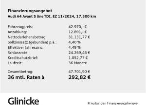 Audi A4 Avant 35 TDI S-tronic S line LED Virtual Cockpit Navi ACC AHK