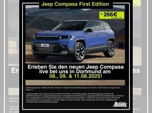 Jeep Compass NEW 💚FIRST EDITION 💫Hohe Ausstattungslinie✅ *SONDERMODELL* - GEWERBE-