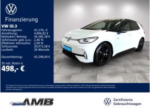 Volkswagen ID.3 GTX Performance 79kWh/AHK/Pano/WäPu/02.30Garantie