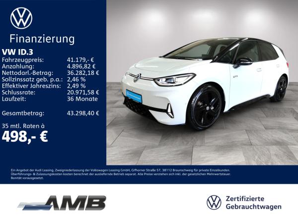 Volkswagen ID.3 GTX Performance 79kWh/AHK/Pano/WäPu/02.30Garantie