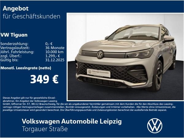Volkswagen Tiguan R-Line 2.0 l TDI DSG*AHK*NAVI*