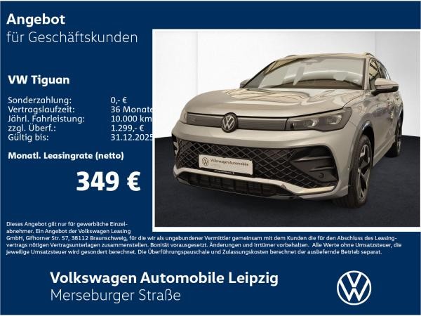Volkswagen Tiguan R-Line 2.0 l TDI DSG*AHK*NAVI*