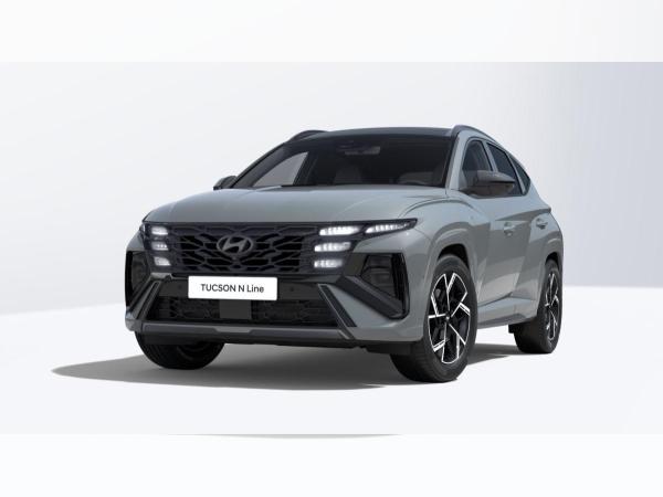 Hyundai Tucson TUCSON FL (MY25) 1.6 T-GDI (160 PS) 48V 7-DCT 4WD N LINE Sitz-Paket, Assistenz-Paket, Panoramadach Leasing
