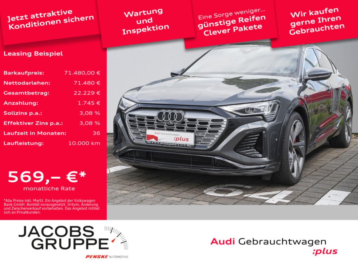 Audi Q8 Sportback 55 S line/Matrix/Pano/AHK/360°/HuD/22Zoll