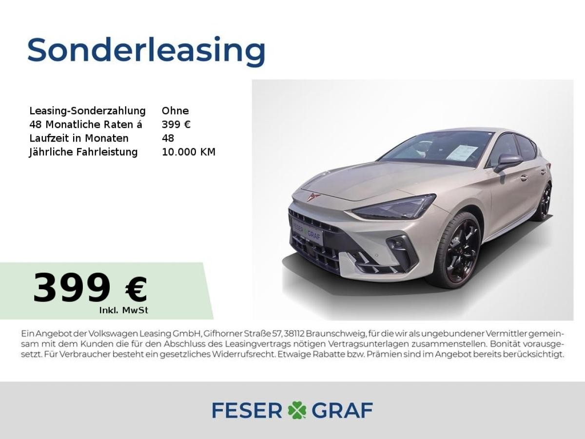 Cupra Leon VZ 2.0 TSI DSG NAVI,SHZ,SENNHEISER