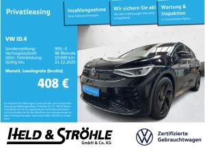 Volkswagen ID.4 GTX 4M PANO AHK MATRIX HARMAN HuD 360°KAM