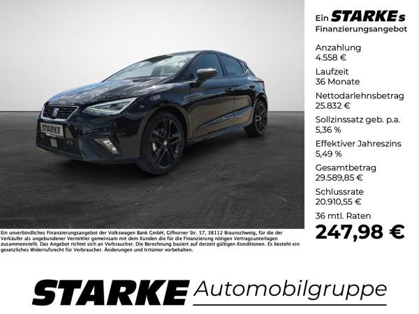 Seat Ibiza FR 1.0 TSI DSG Black Edition
