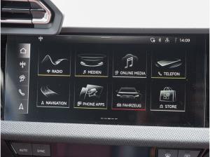 Audi A3 Sportback 40 TFSI e S line Matrix, el. Heckk.