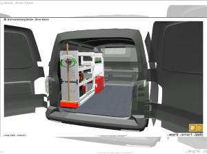 Volkswagen Transporter Kasten 2.0l TDI inkl. Werkstattausbau - verfügbare Fahrzeuge: 3/5