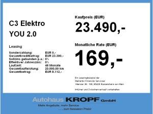 Citroën C3 Elektro YOU