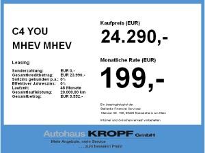 Citroën C4 YOU MHEV