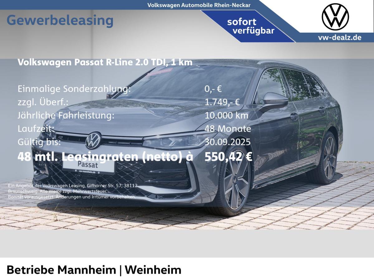 Volkswagen Passat R-Line 2.0 TDI SCR DSG