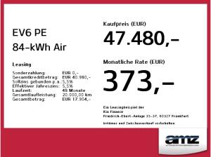 Kia EV6 PE 84-kWh Air *Sitzheizung*Fernlichtassistent
