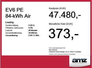 Kia EV6 PE 84-kWh Air *Sitzheizung*Fernlichtassistent