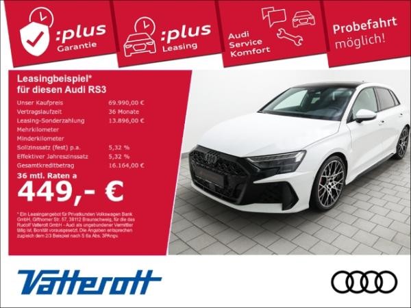 Audi RS3 Sportback Mod25 ACC Matrix Pano SONOS Sportabgas.