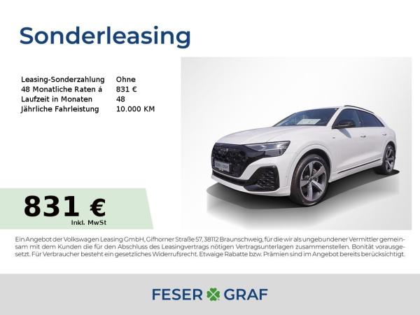 Audi Q8 SUV 55 S-Line TFSI e 4xSHZ ACC 22 Pano