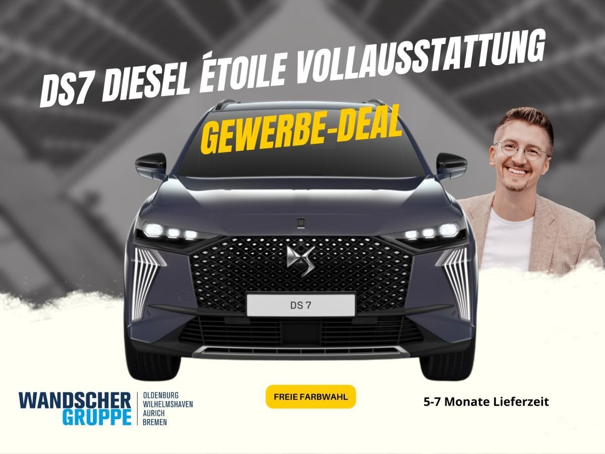 DS Automobiles DS 7 BlueHDi 130 Etoile VOLLAUSSTATTUNG & Freie Farbwahl