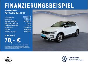 Volkswagen T-Roc Life Move 1.0 TSI NAVI+SHZ+ACC
