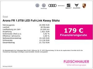 Seat Arona FR 1.0TSI LED Full-Link Kessy Sitzhz