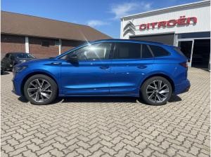 Skoda ENYAQ iV 80 82 kW Sportline Matrix AHK WKR Head-Up inkl. Winterräder, Garantieverlängerung möglich