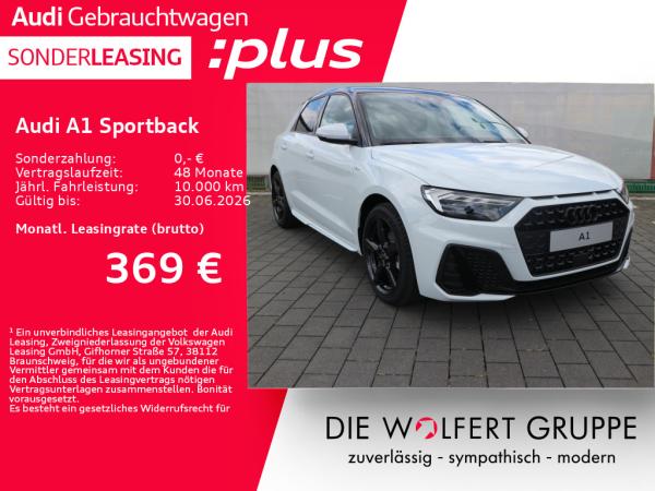 Audi A1 Sportback S line 30 TFSI S tronic*CARPLAY*LED*