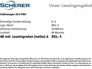 Volkswagen ID.4 Pro GOAL h 1-Gang-Automatik