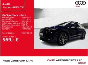 Audi Q4 e-tron 45 Sportback qu S-Line 20 AHK HuD PANO