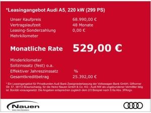 Audi A5 Avant e-Hybrid quattro *0,5%Versteuer.*Sonderleasing*