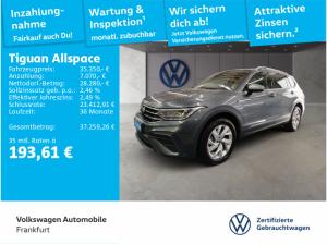 Volkswagen Tiguan Allspace 2.0 TDI DSG Life 7-Sitzer Navi Rückfahrkamera LED