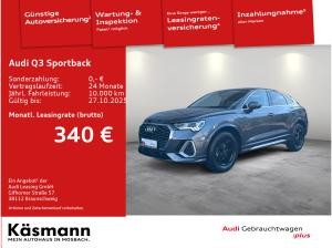 Audi Q3 Sportback S line 35TFSI LED AHK NAV STDHZ VIRT