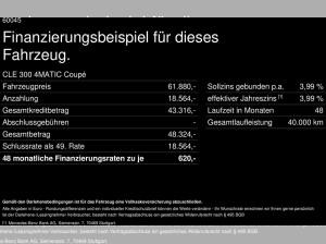 Mercedes-Benz CLE 300 Coupé CLE 300 4M Coupe AMG Night Panorama Burmester