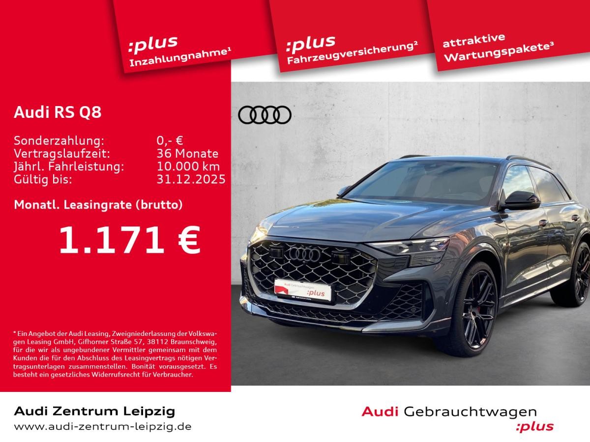 Audi RS Q8 TFSI q. *Laserlicht*HuD*AHK*Assistenz*Air*
