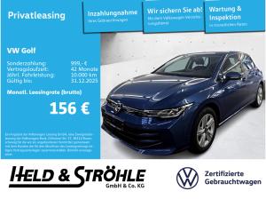 Volkswagen Golf 8 Life 1.5 TSI ACC AHK LED NAVI SHZ 5J.GAR.