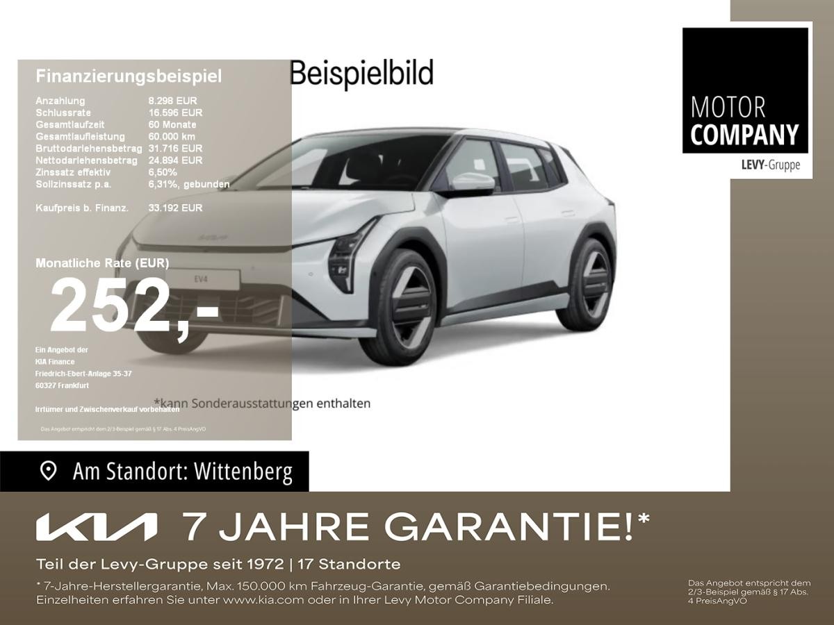 Kia EV4 AIR Aktion Konfigurierbar jetzt Bestellen!