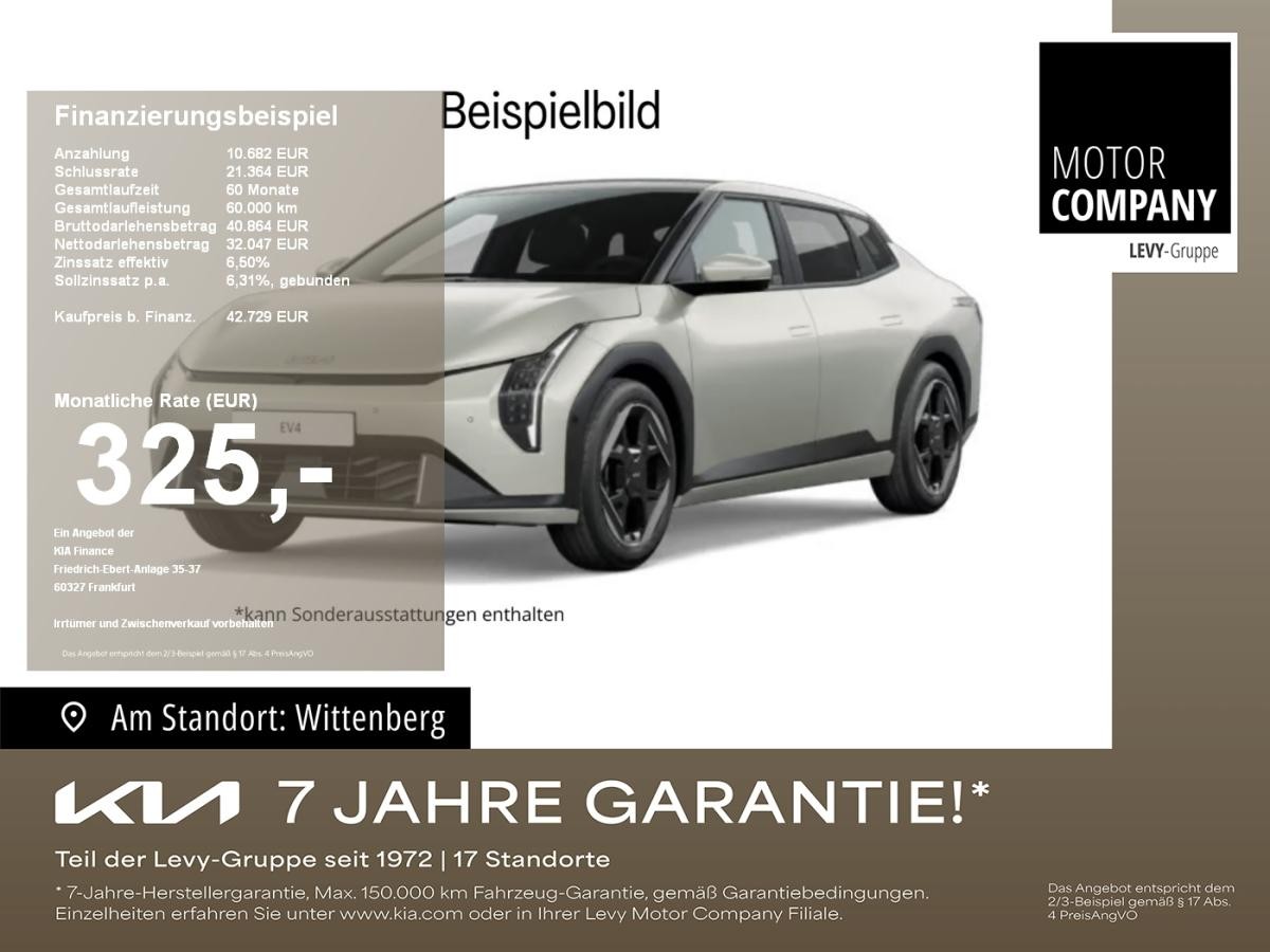 Kia EV4 Earth Fastback Konfigurierbar jetzt Bestellen