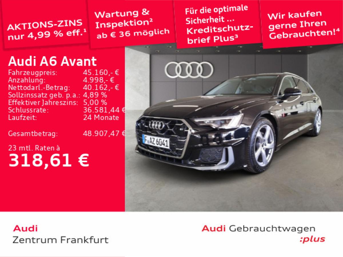 Audi A6 Avant 40 TDI S tronic S line LED DAB VC PDC
