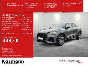 Audi Q3 Sportback S line 35TDI LED AHK KAM NAV ACC