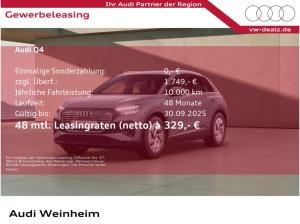 Audi Q4 e-tron Q4 40 e-tron LED MMI Navi Klima