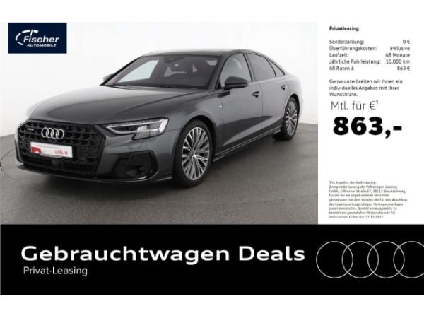 Audi A8 50 TDI quattro S line Tip. 20''/P-Dach/B&O/HUD