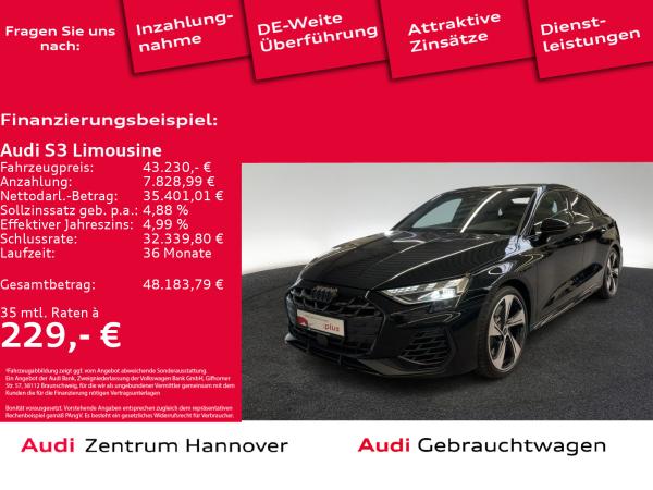Audi S3 Limousine 2.0 TFSI Kamera virtual Navi LED DAB