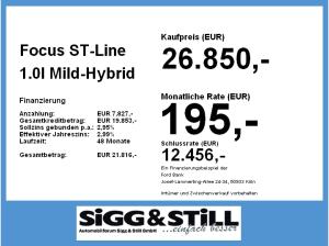 Ford Focus ST-Line 1.0I*INVENTURABVERKAUF* IACC*BLIS*NAV*CAM