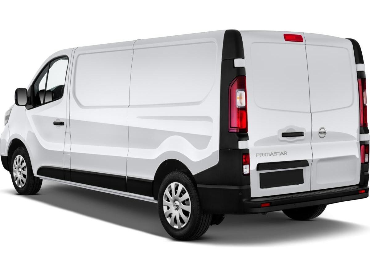 Nissan Primastar 150PS MT Kastenwagen 270° Hecktüren, Navi, Holzboden