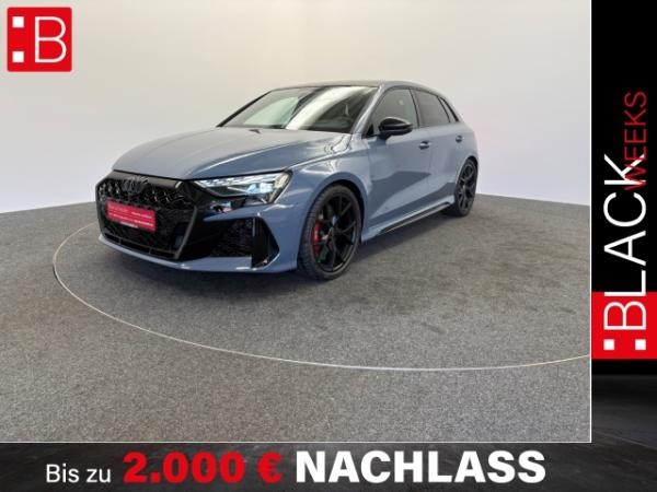 Audi RS3 Sportback GARANTIE EA8 PANO HEADUP SONOS 280KMH MATRIX NAVI LEDER KEYLESS PDC+KAMERA