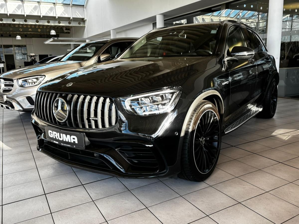 Mercedes-Benz GLC 63 AMG mit V8 MOTOR+NIGHT+PERFORMANCE ABGAS+21"+PANO+2 JAHRE GARANTIE 🤩