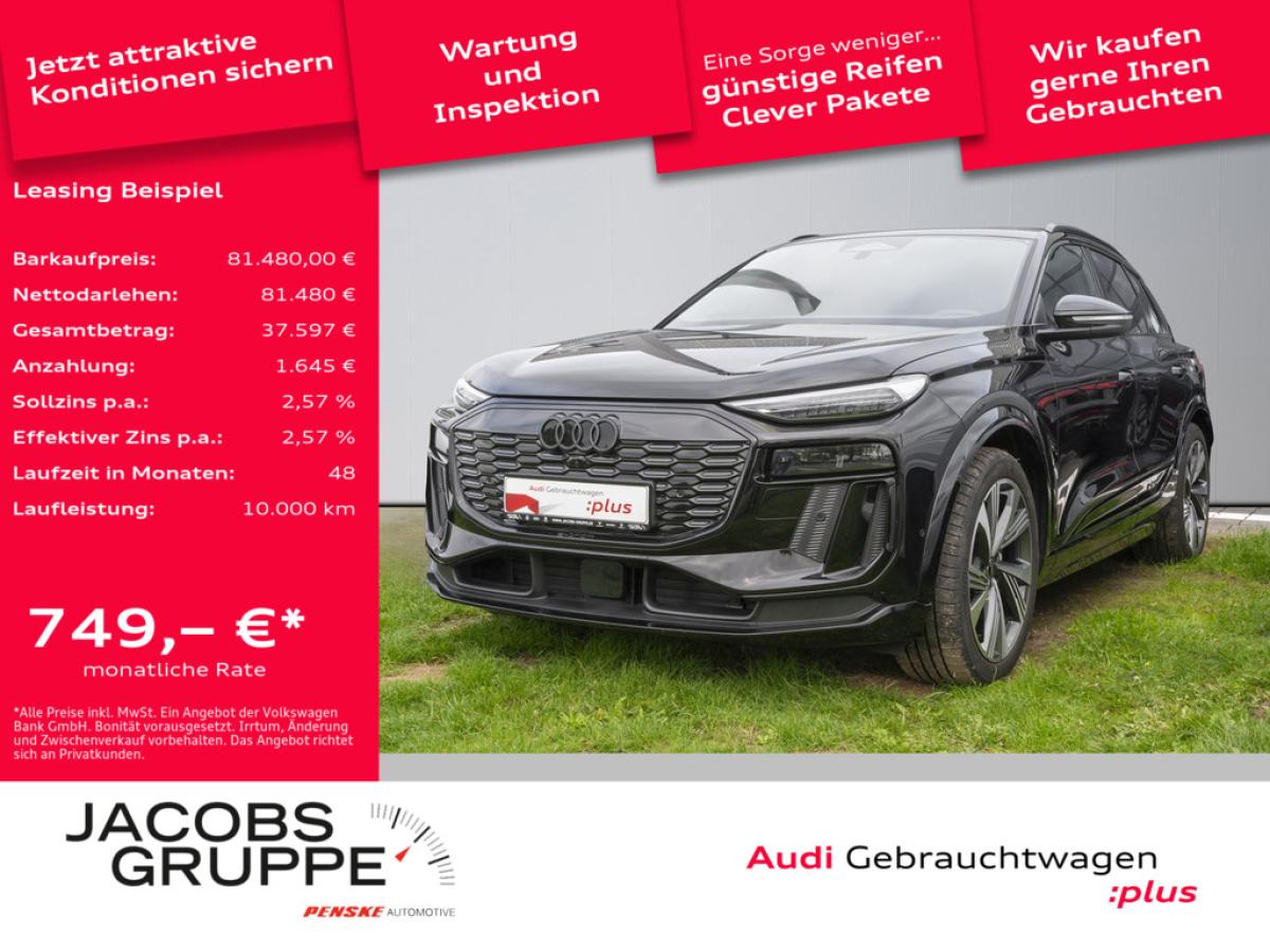 Audi SQ6 e-tron All Black/HuD/Pano/360°/B+O/Rauten/21Zoll