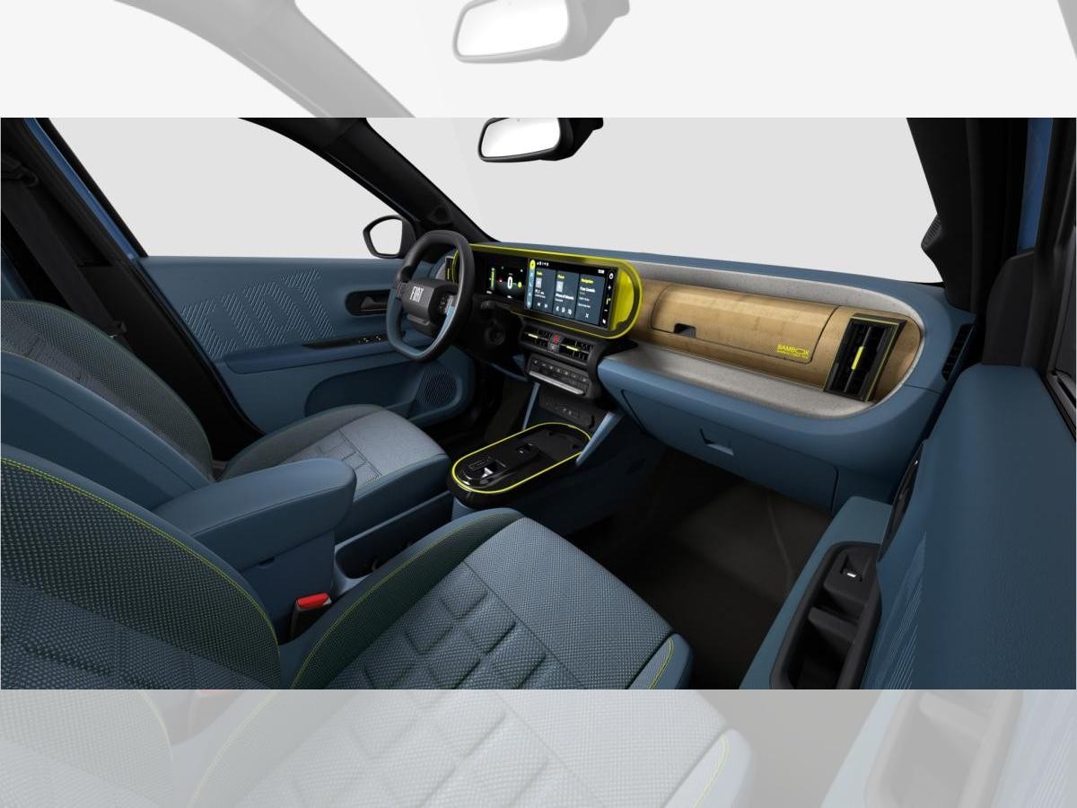 Fiat Grande Panda Elektro La Prima  Abholung Mannheim