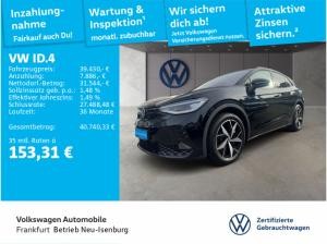 Volkswagen ID.4 GTX mit Entertainment-Paket 4Motion Navi IQ.LIGHT - LED-Matrix-Scheinwerfer Sprachbedienung DAB+